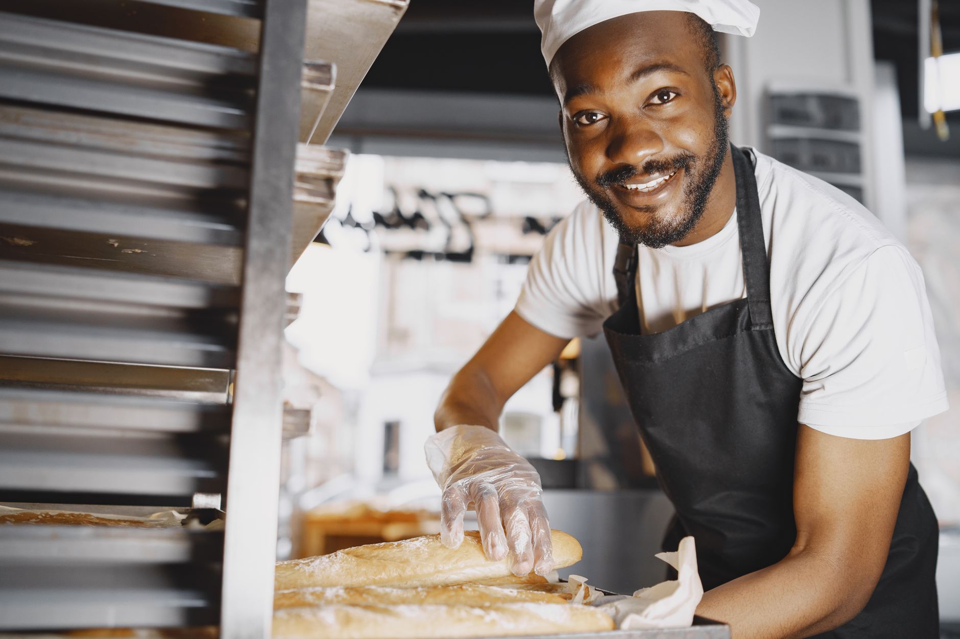 Boulanger au travail — photographie d’illustration